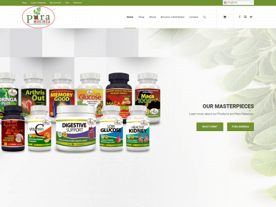 puramoringa.com snapshot