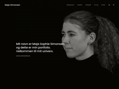 majasimonsen.com snapshot