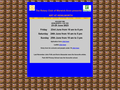 artsatkenilworth.org.uk snapshot
