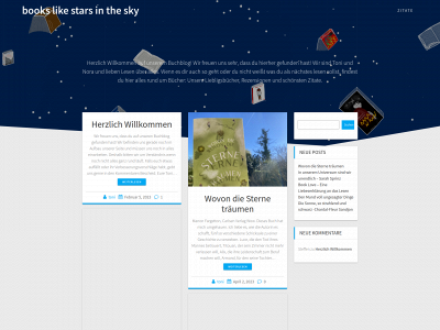 bookslikestarsinthesky.de snapshot