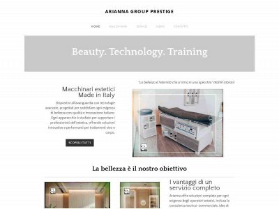 www.arianna-group.com snapshot