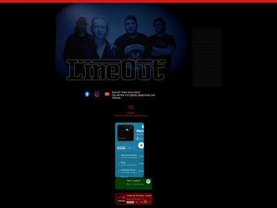 lineoutrockandblues.com snapshot