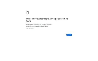 audiovisualconcepts.co.uk snapshot