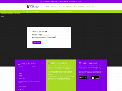 littlebutterfliesallen.org snapshot