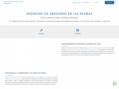 juancarmeloabogados.es snapshot