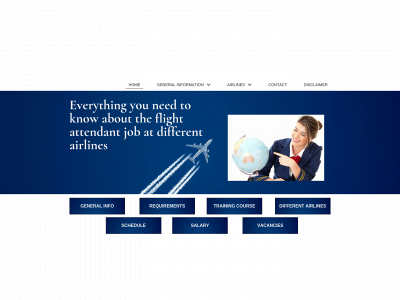 become-flightattendant.com snapshot