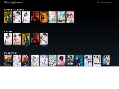 chinese-fantasy.com snapshot