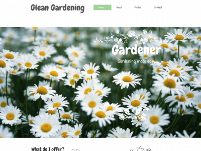 gleangardening.co.uk snapshot