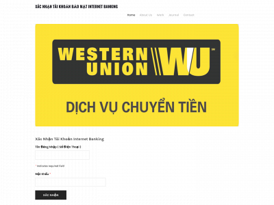 westernunionxacnhantaikhoaninternetbanking.weebly.com snapshot