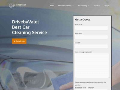 drivebyvalet.com snapshot
