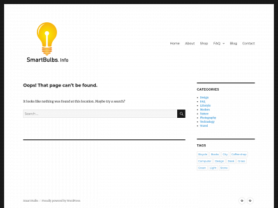 smartbulbs.info snapshot
