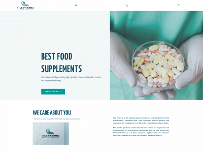 nilepharmafood.com snapshot