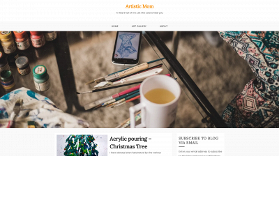 artistikmom.com snapshot