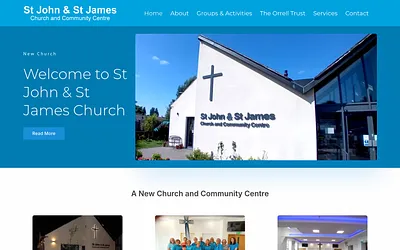 stjohnandstjames.org snapshot
