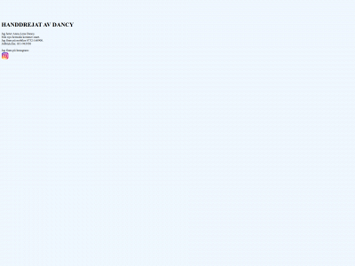 dancy.se snapshot