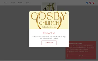 cosbychurchofgod.com snapshot