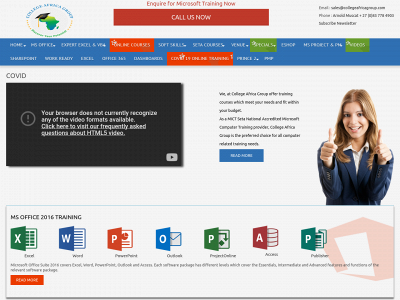 collegeafricagroup.com snapshot
