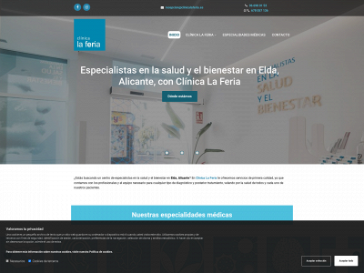clinicalaferia.net snapshot