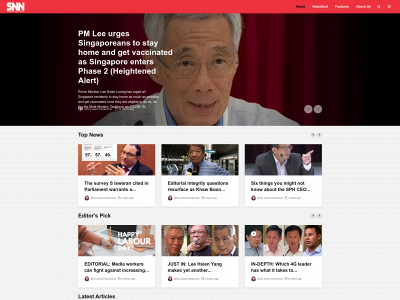 singaporenewsnetwork.com snapshot