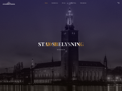 stadsbelysning.se snapshot