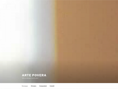 artepovera.one snapshot