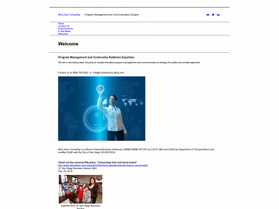 moradowconsulting.com snapshot