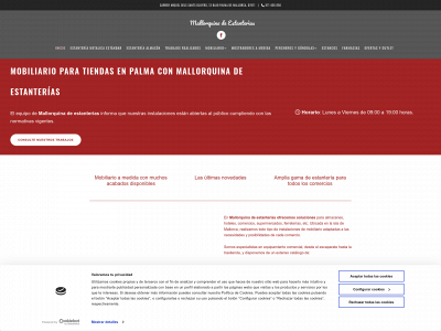 www.mallorquinadeestanterias.com snapshot