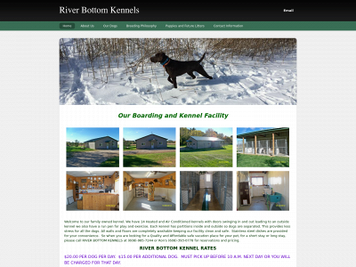 riverbottomkennelllc.net snapshot