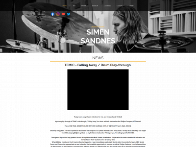 simensandnes.com snapshot