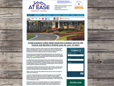 ateaseinspections.org snapshot