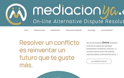 mediacionya.es snapshot