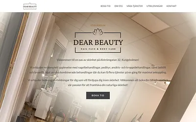 dearbeauty.se snapshot