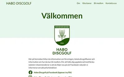 habodiscgolf.se snapshot