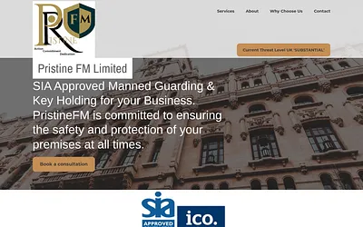 pristine-fm.co.uk snapshot
