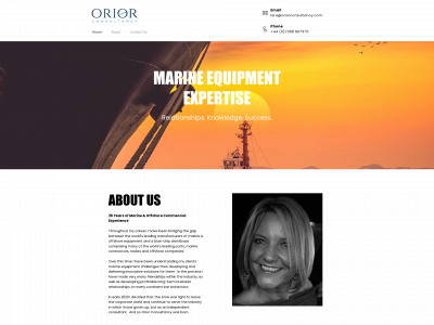 oriorconsultancy.com snapshot