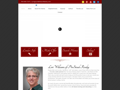 loriwilliamsrealty.com snapshot