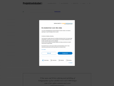 projektselskab.dk snapshot