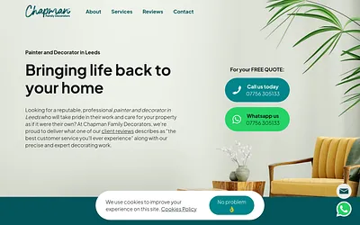 chapmandecorators.co.uk snapshot
