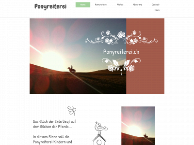 ponyreiterei.ch snapshot