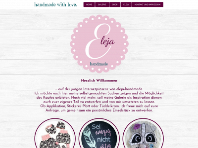 eleja-handmade.de snapshot