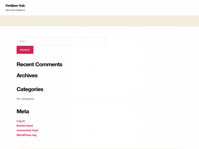 fertilizerhub.com snapshot