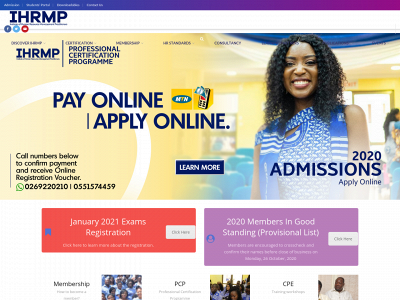 ihrmp.com snapshot