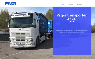 pagatransport.se snapshot