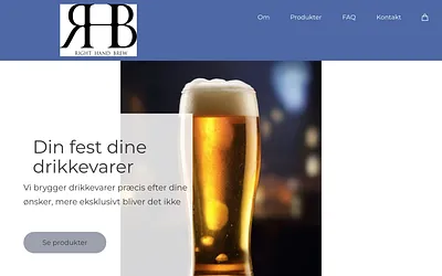 righthandbrew.dk snapshot