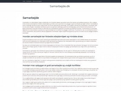 samarbejde.dk snapshot