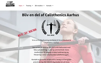 calisthenics-aarhus.dk snapshot