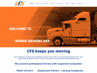 cfsdrivers.com snapshot