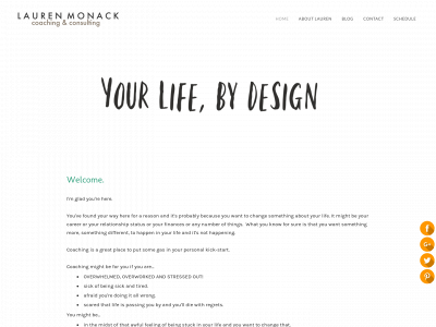 www.laurenmonack.com snapshot