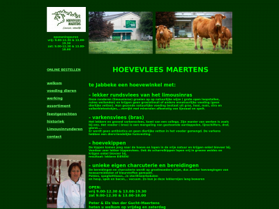 hoevevleesmaertens.be snapshot
