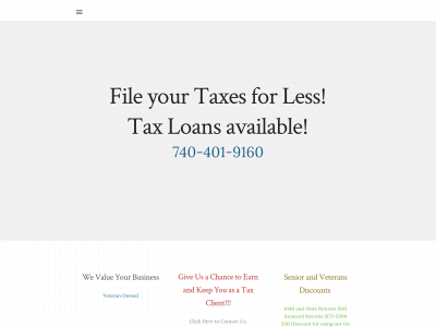 independencetaxllc.com snapshot